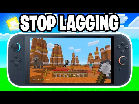How To Stop Lagging On Minecraft Nintendo Switch! - Tutorial