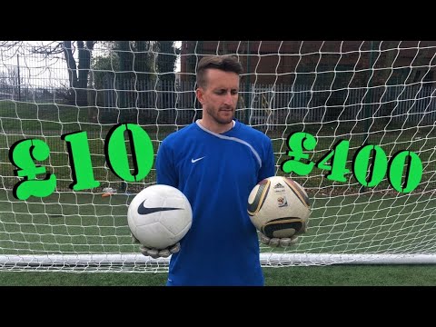 Knuckleball Freekick Test - £10 vs £400 Football!