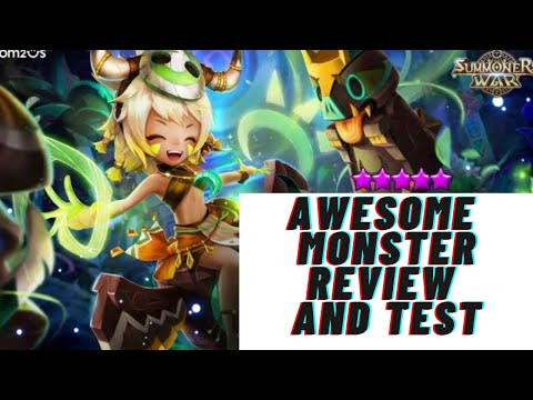 AWESOME NEW Wind Totemist Fusion. review and tested in GW. Summoners War