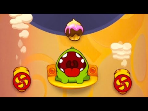 Cut the Rope GOLD - Om Nom Steam Box 1-25 All 3 Star Levels - YouTube