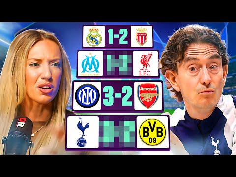 Inter Milan v Arsenal | Tottenham v Dortmund | UCL Live At 5