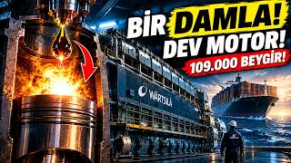 100.000 Beygirlik Dev Motor Neden Bu Kadar Yavaş Döner?