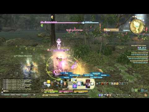 [Final Fantasy XIV] Ninja Job Quest Lv35 - 朧と鴉 (Once Upon a Time in Doma)