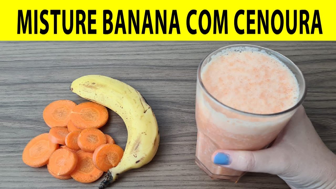 Misture CENOURA Com BANANA, e Garanto Que Não Vai Querer Outra Receita