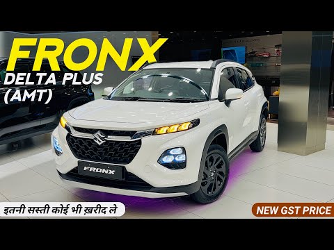 Maruti Suzuki Fronx Delta Plus Automatic 2026 New Updated Model GST Price Features Mileage 