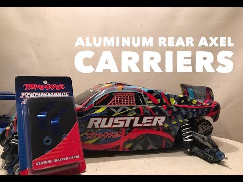 Traxxas Rustler Build Upgrade #3 (Rear Aluminum Axel Carriers)