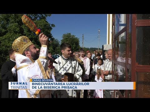 Binecuvântarea lucrărilor de la Biserica Prisaca