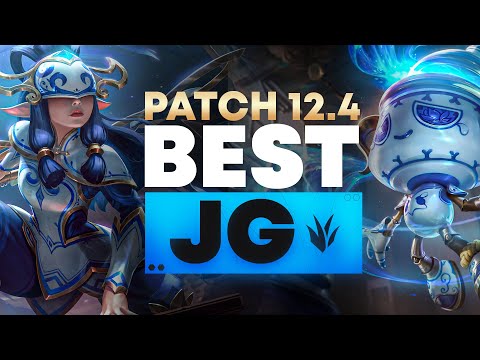 The BEST Junglers For All Ranks For Patch 12.4! | Season 12 Tier List League of Legends