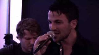 Peter Andre performing Behind Closed Doors for Heat Magazine