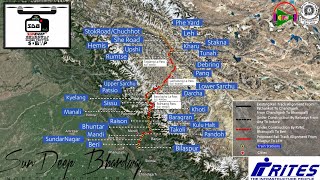 17552 FEET | WORLD's HIGHEST RAILWAY | ₹ 833600 MILLION | BILASPUR – SUNDERNAGGAR – LEH RAILWAY LINE
