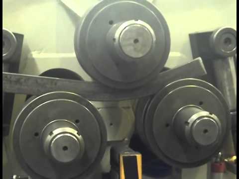 CURVADORA DE TUBOS HPK 80 Hyd  Prof  Bend  MachineFlat Bar HardwayTv