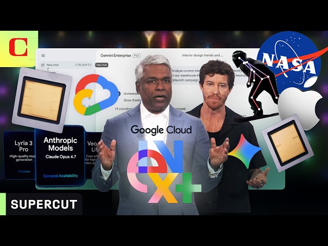 Everything Announced at Google Cloud Next in Under 15 Minutes