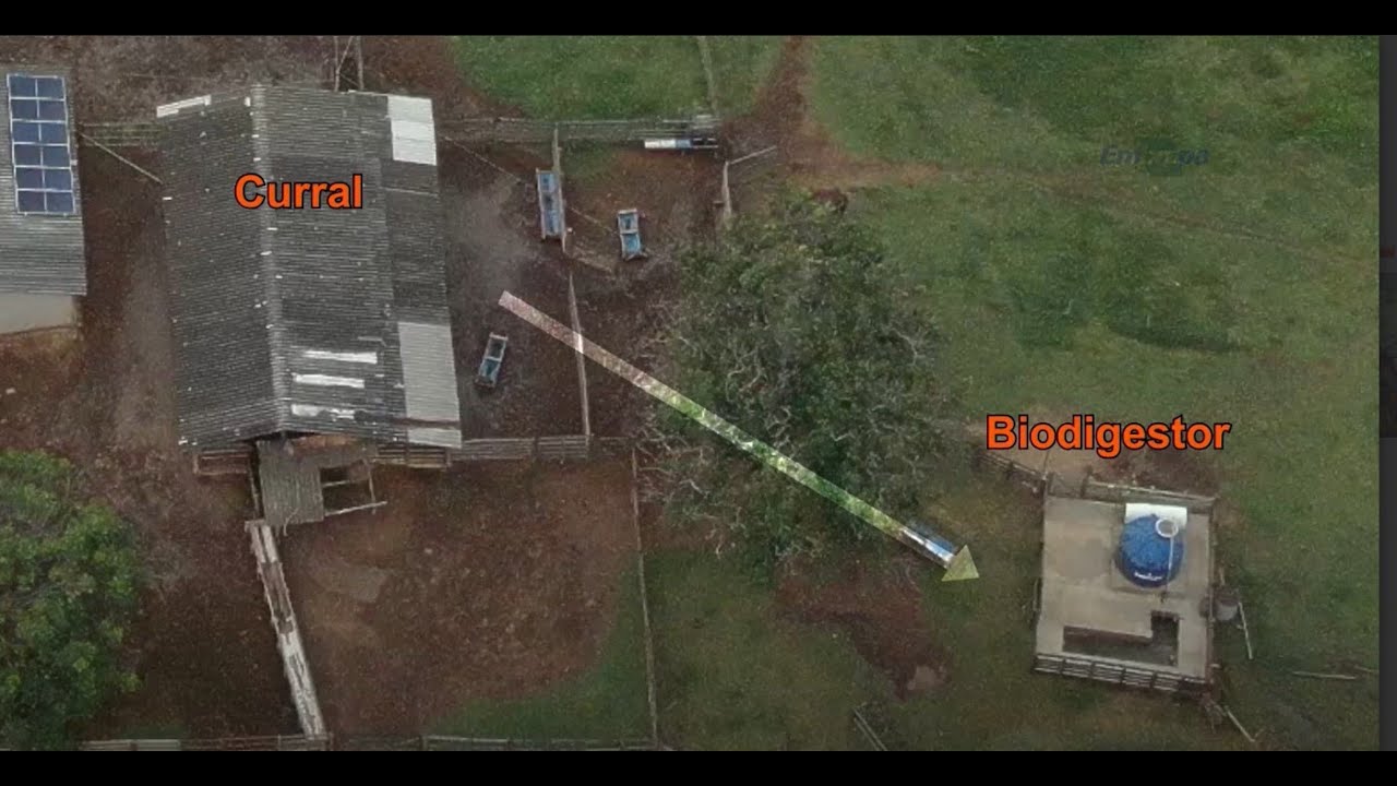 Sistema de biodigestão para pequenas propriedades