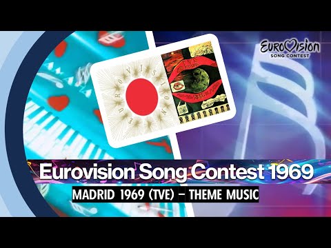 EUROVISION SONG CONTEST 1969 (MADRID - TVE) THEME SONG MUSIC