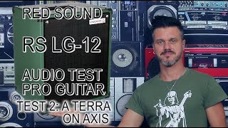 Video thumbnail for Red Sound RS LG-12 - Audio Test Pro Guitar - Test a Terra (on AXIS) by Francesco Ferrari Blugeniale