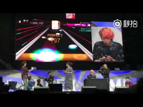 160227 Super Camp in Beijing Heechul playing SM Superstar