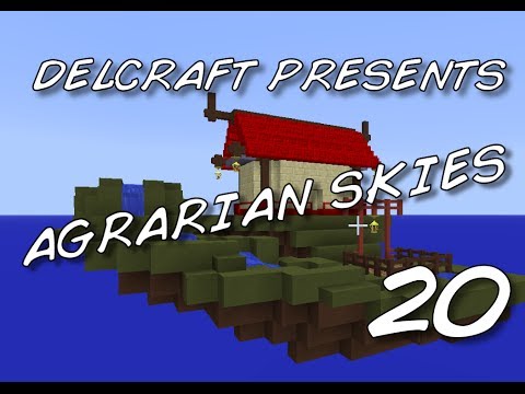 Agrarian Skies Hardcore Quest Ep 20 "Squid Sanctuary" (Modded Minecraft Skyblock)