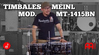 Video thumbnail for Timbales Meinl Marathon MT1415-BN (Demo/Reseña) - Musical Montebelo by Musical Montebelo