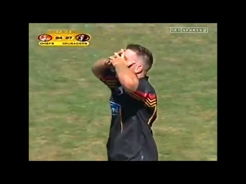 Glen Jackson bottles kick vs Crusaders 2000