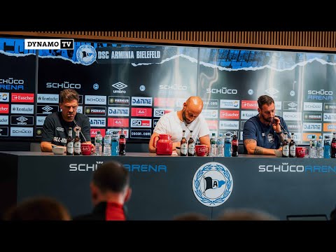 3. Spieltag | DSC - SGD | Pressekonferenz nach dem Spiel