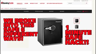 Safe Hacking in 1 Minute - 6 quick and easy ways to open a high security safe!