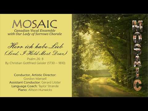 Lord I Hold Most Dear (Herr Ich Habe Lieb)