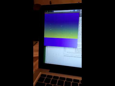 Sunset Java Graphics Program