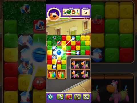 Toon Blast Level 2362 No Boosters Series