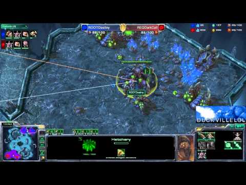 ROOTDestiny vs eMgDarkcell - [ZvZ] MLG Matchup - Game 1