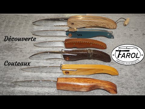 Couteaux FAROL - La découverte!