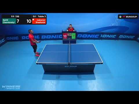 13:15 Serhii Cherniavskyi - Liubomyr Sheshurak 30.08.2023 TT Euro.Cup Ukraine Star. TABLE 3