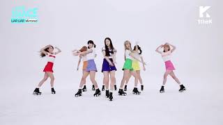 오마이걸 lire lire 안무에 CLC Yaya노래를넣어봤습니다~!