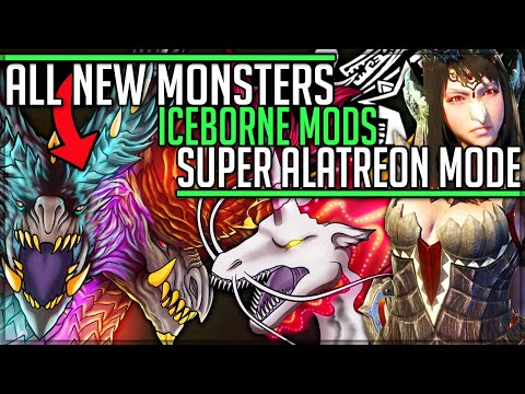ALL NEW MONSTERS - Ultimate Alatreon - Bownukes VS Pro/Noob - Monster Hunter World Iceborne PC Mods!