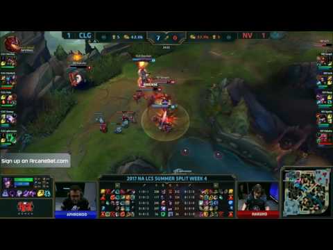 CLG vs NV Highlights Game 3 NA LCS Summer 2017