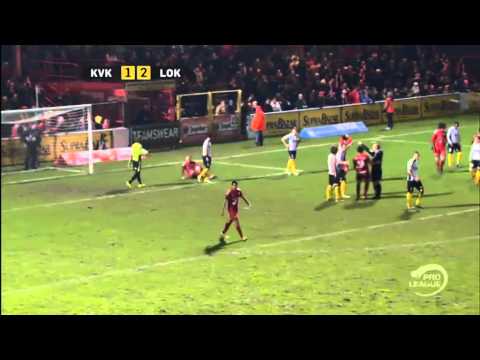 Kortrijk-Lokeren 2-3 - VTM (Stadion)
