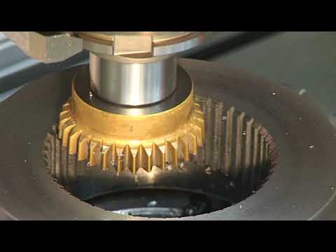 MATEC 50 HVU 5-Axis CNC Internal Gear Milling Demo