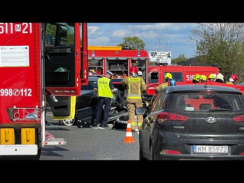 Kaluszyn. Śmiertelny wypadek na DK2