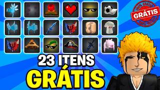 RÁPIDO 23 ITENS FÁCIL DE GANHAR GRÁTIS NO ROBLOX COM MUITAS CÓPIAS!!! (Fácil & Rápido) EM 2026