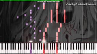 Tokyo Ghoul Season 2 ED - Kisetsu wa Tsugitsugi Shindeiku (Synthesia) (Piano) (ZackyAnimePiano)