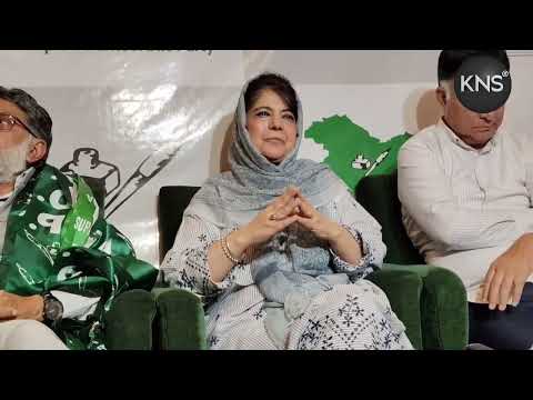 Kafil-ur-Rehman’s decision to join PDP reflects our shared commitment to empowering the people of Jammu & Kashmir.  His experience as a two-time MLA from Karnah and his dedication to public service will greatly strengthen our mission to address regional challenges and foster inclusive progress: Mehbooba Mufti