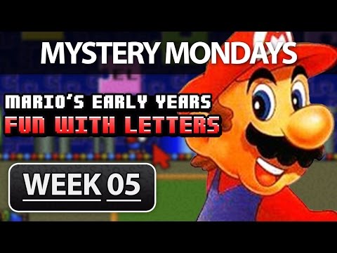 Mystery Mondays: Week 05 - (SNES) Mario's Early Years: Fun With Letters