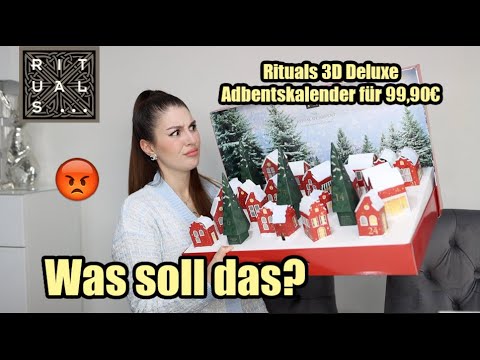 GEHT GAR NICHT 😡 Rituals 3D Deluxe Adventskalender 2023 für 99,90€ UNBOXING