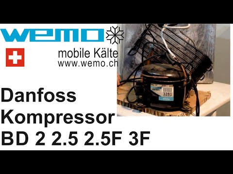 Kühlschrank 12 Volt läuft nicht Kompressor Danfoss BD 2 2,5 2,5F 3F Dometic CB40 Waeco Einbaukühlbox