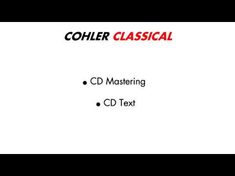 CD Mastering in Cohler Classical - Classical Music Source-Destination 4-point Editing in REAPER