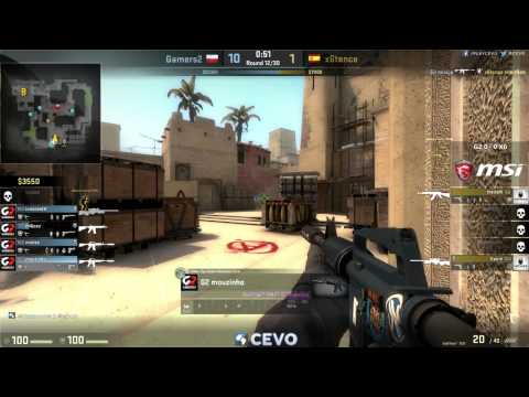 Gamers2 vs x6tence Game 1 (CEVO-P CS:GO Season 7) - Dust & Launders
