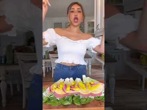 ITALIAN SUB UNWICH! The Perfect Low-Carb Sandwich Hack 🥬 #lowcarb