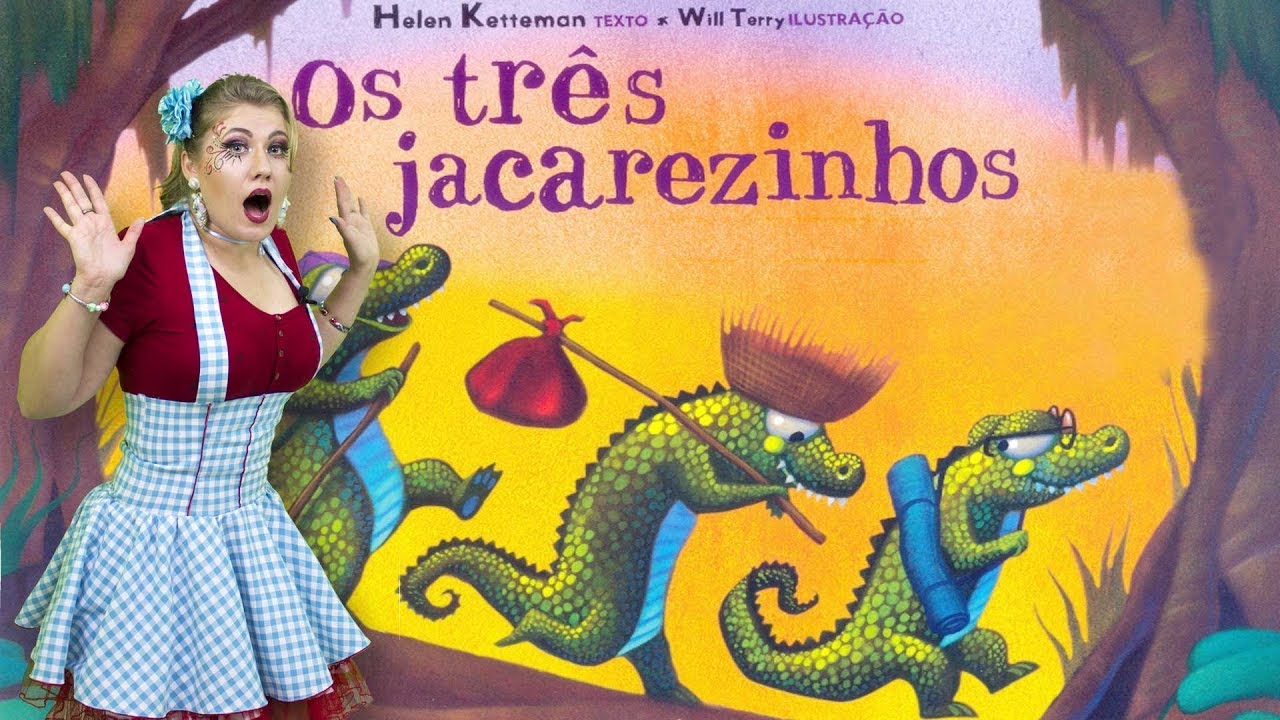 Os três Jacarezinhos e o Javalí Bundudo - Historinhas para Acordar