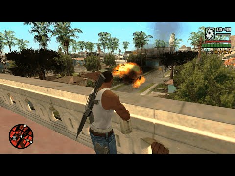 6 Stars Wanted Level Rampage | GTA San Andreas