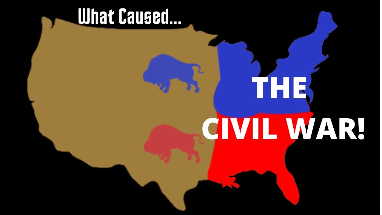 Division between the North & South that caused Civil War