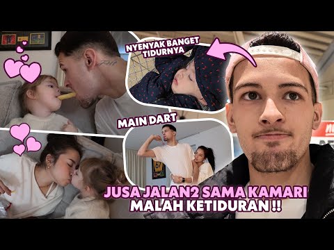 JUSA JALAN2 SAMA KAMARI ! MALAH BOBO CANTIK !! KEGIATAN SEHARI2 DI BELANDA !!
